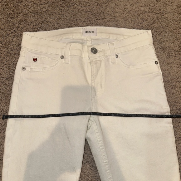 Hudson Jeans Tally Cropped Skinny Jean with Cuffed Ankle Low waist - Picture 6 of 14